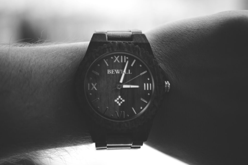 Personalized Maple Wood Watch